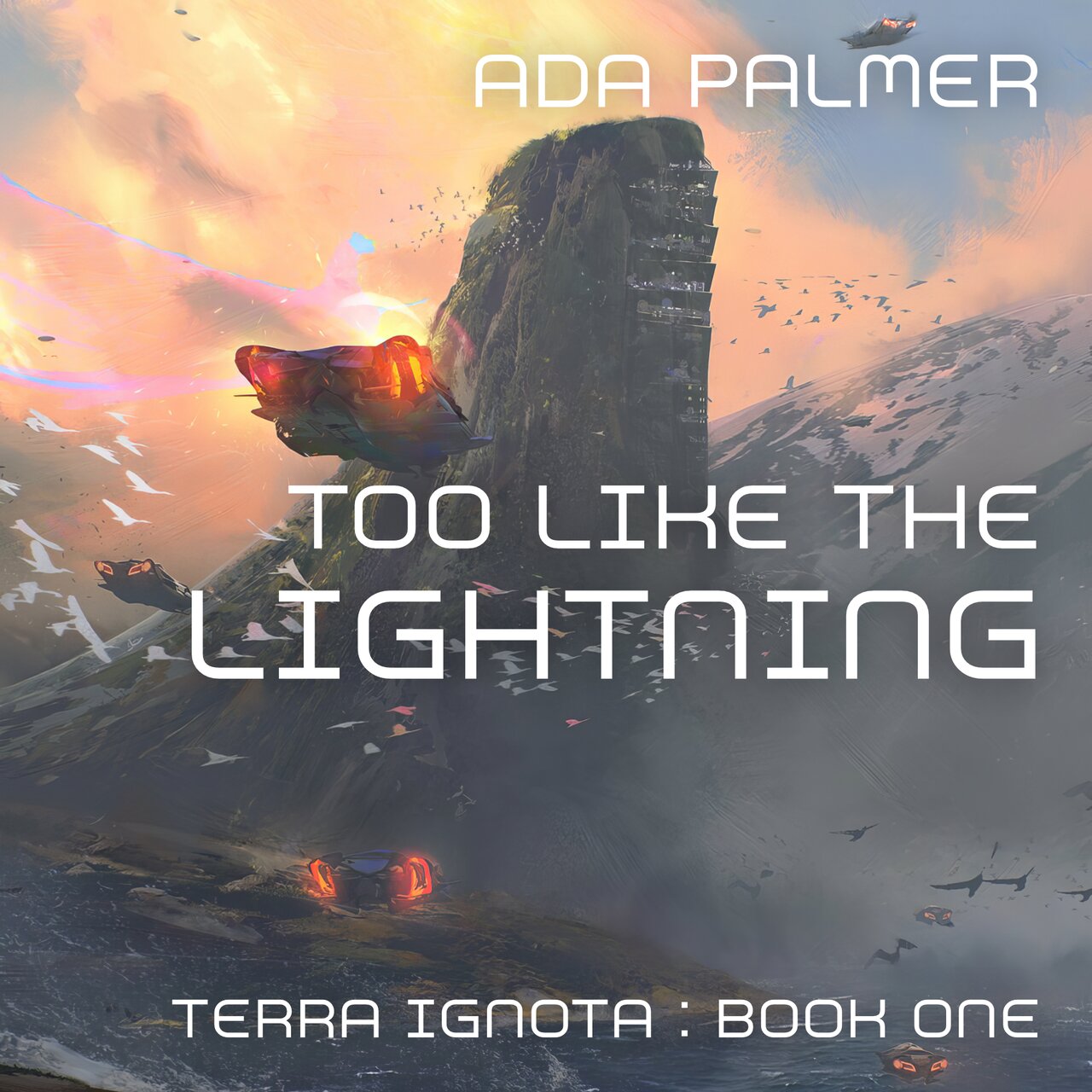 Audiobook cover for Too Like the Lightning