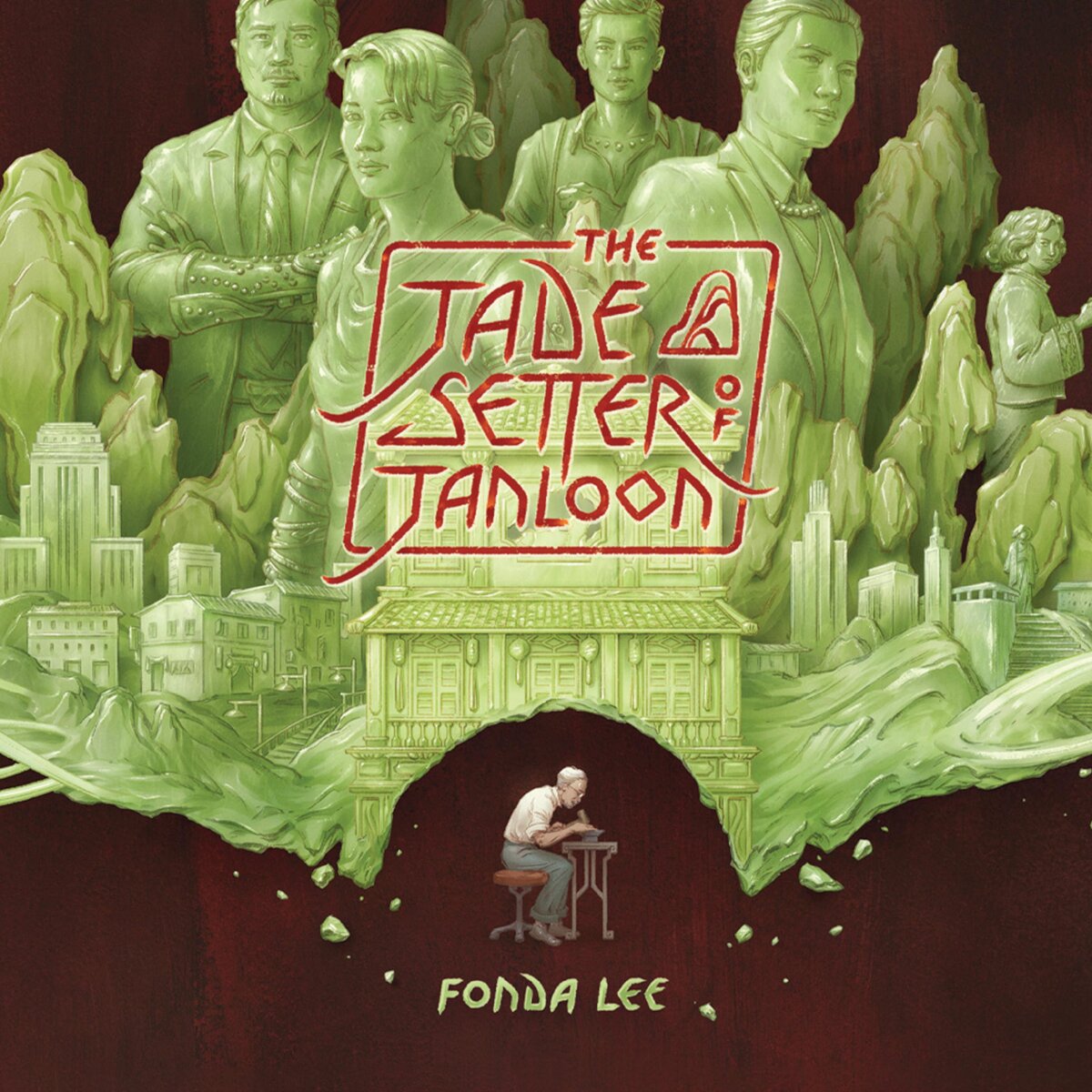 Audiobook cover for The Jade Setter of Janloon