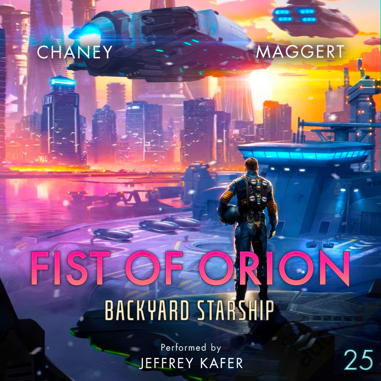 Audiobook cover for Fist of Orion