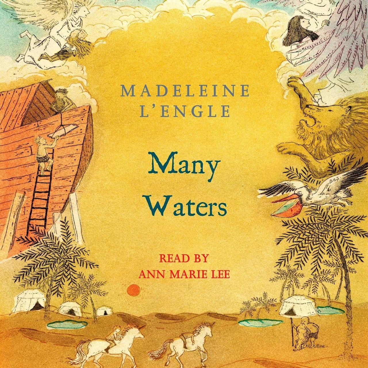 Audiobook cover for Many Waters (Time Quintet #4)