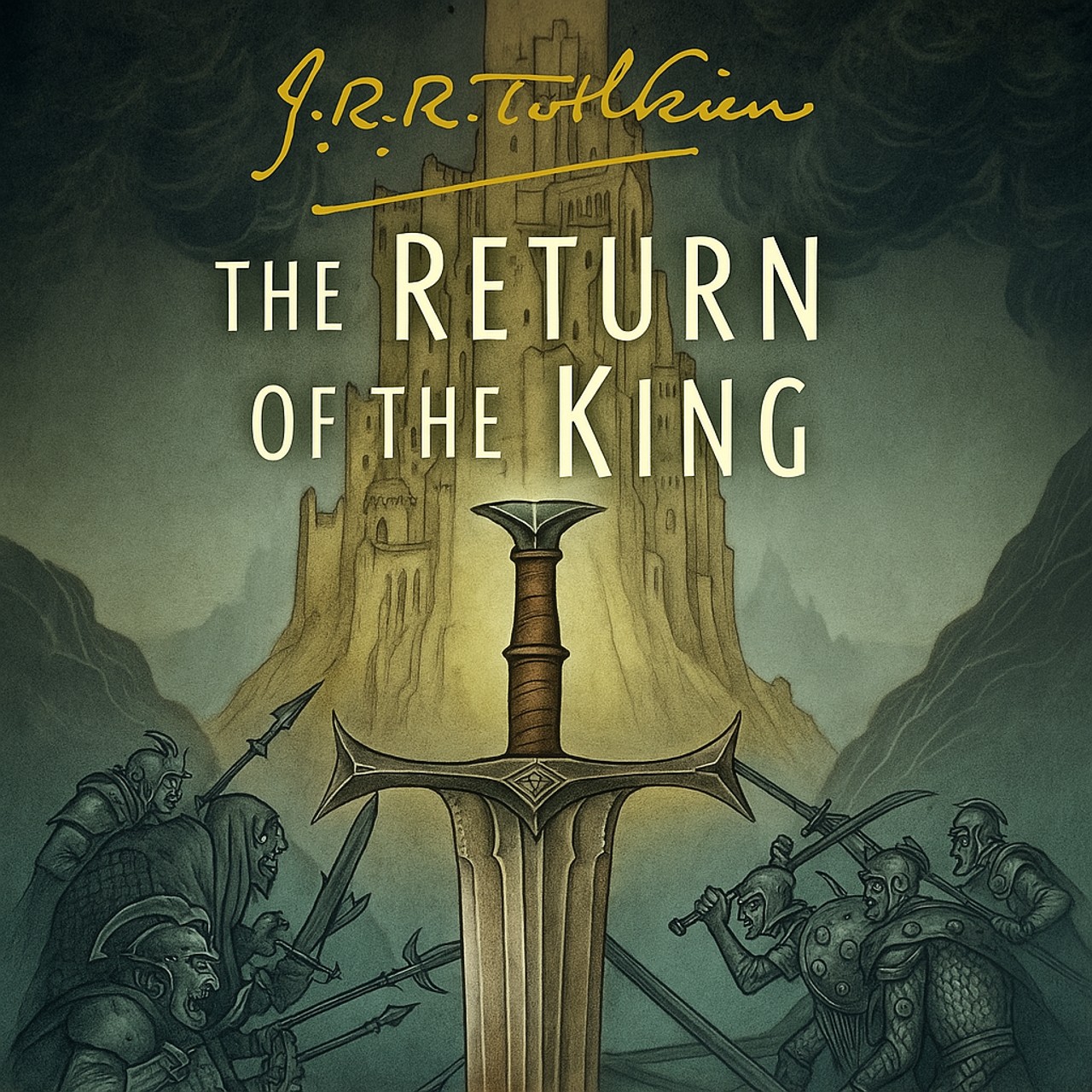 Audiobook cover for The Return of the King