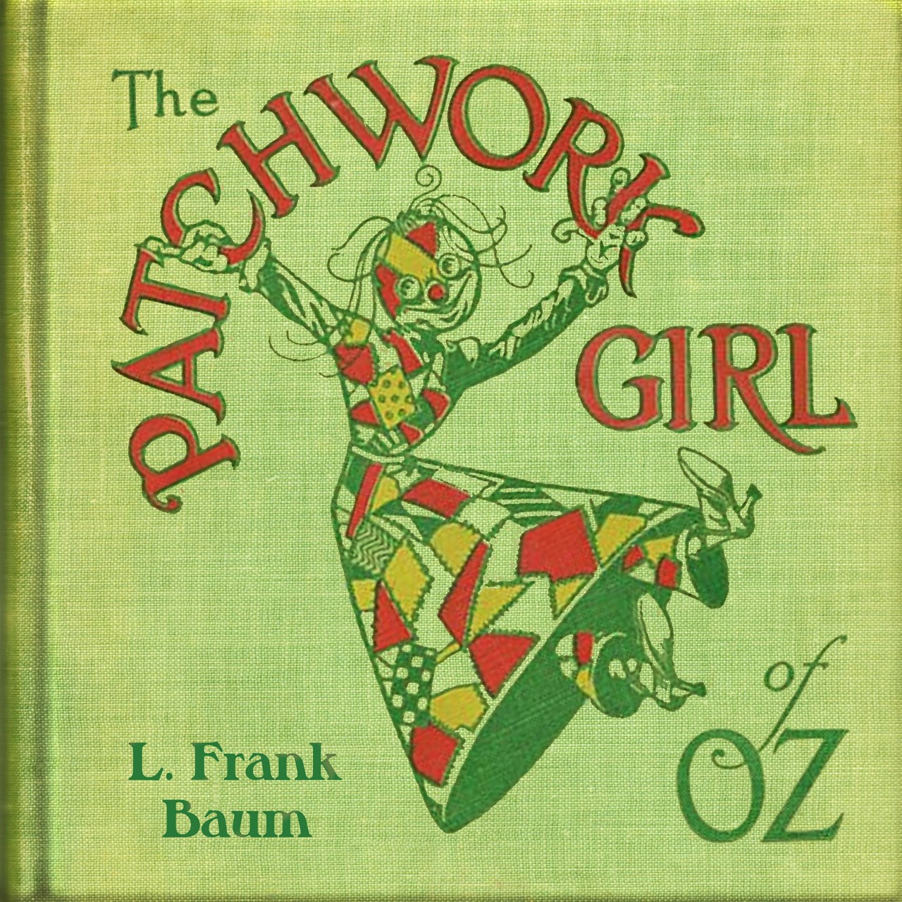 Audiobook cover for The Patchwork Girl of Oz
