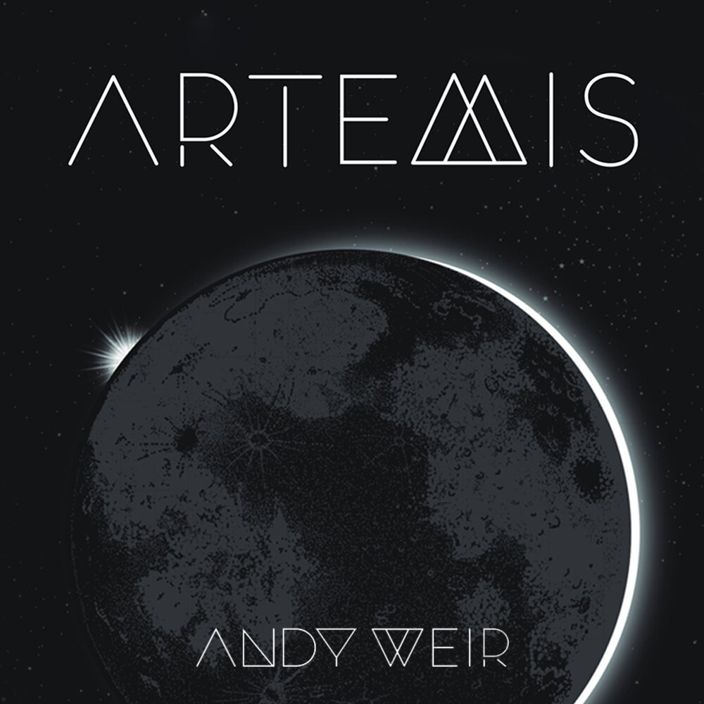 Audiobook cover for Artemis