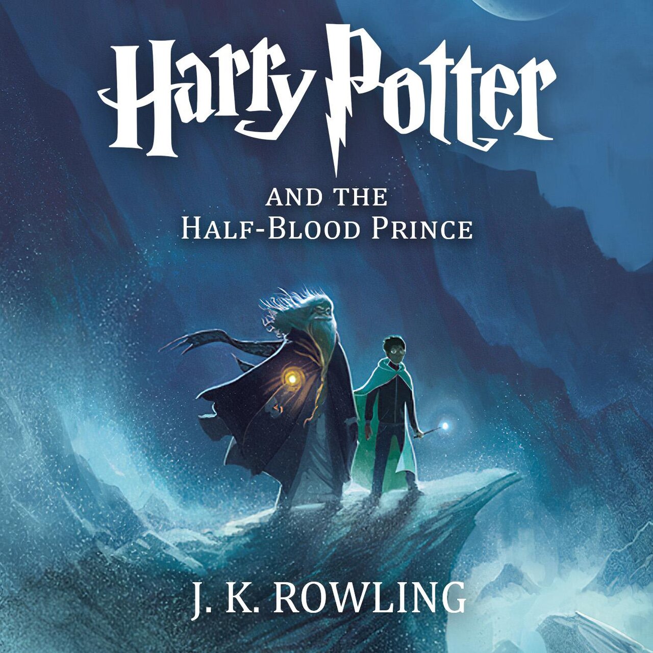 Audiobook cover for Harry Potter and the Half-Blood Prince