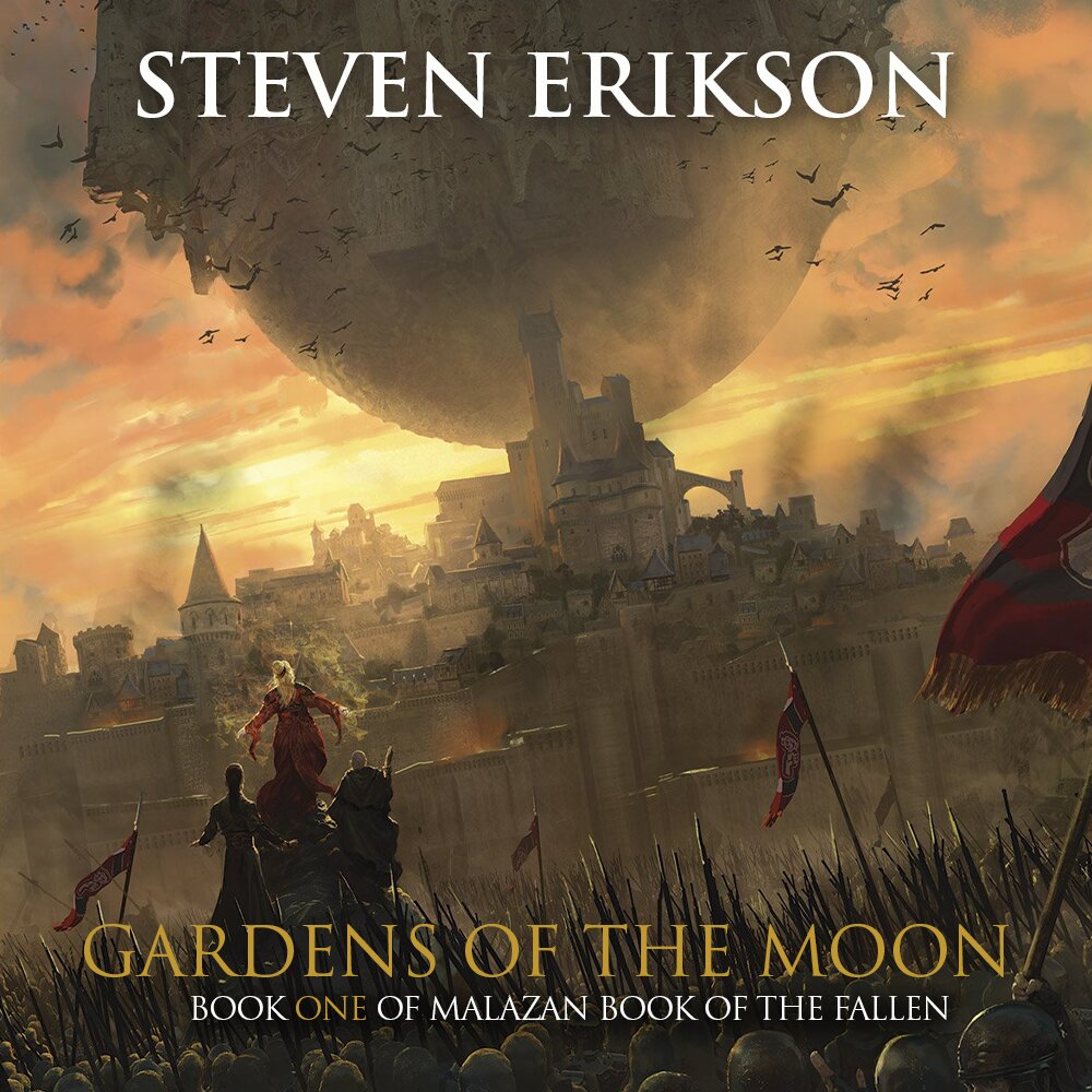Audiobook cover for Gardens of the Moon