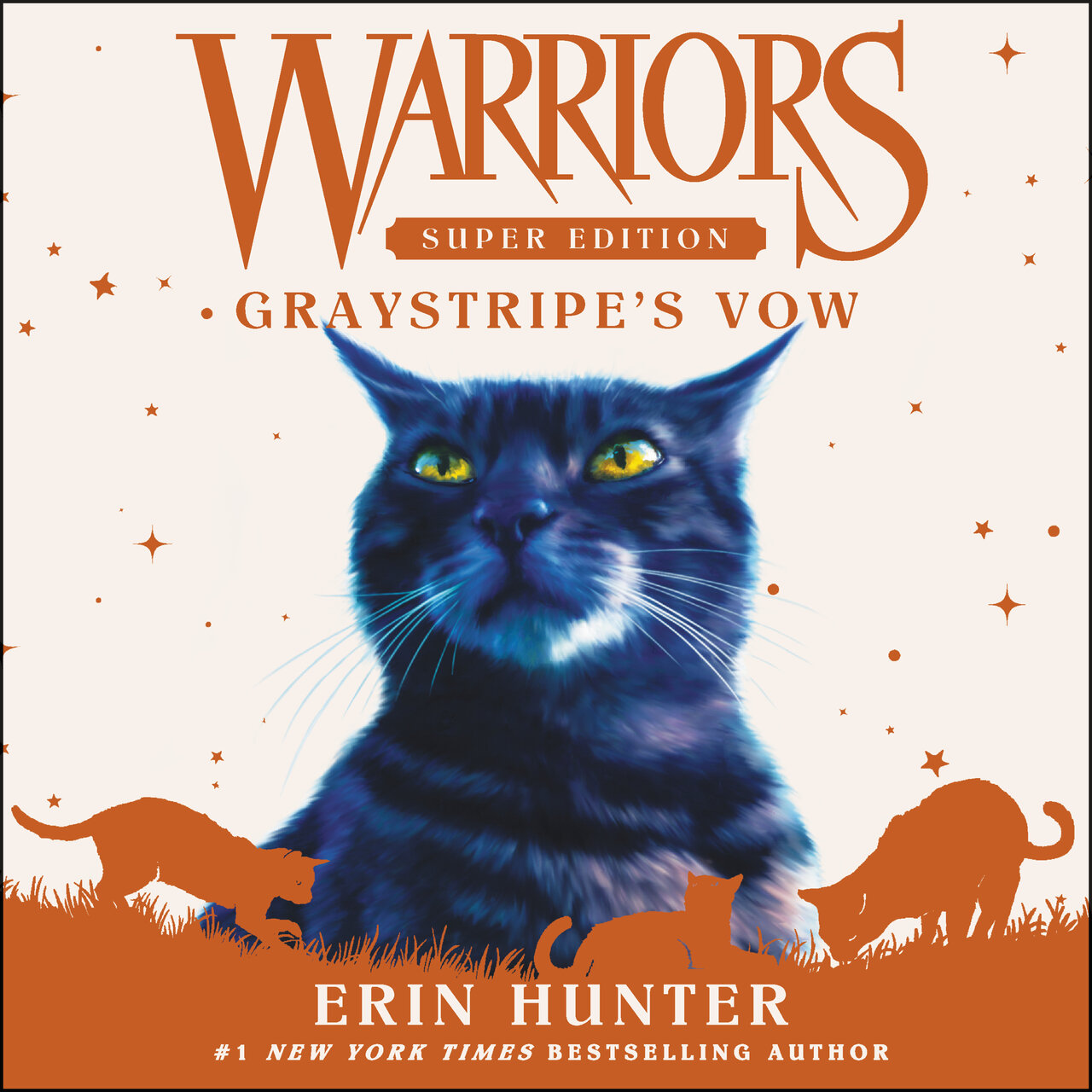 Audiobook cover for Graystripe's Vow (Warriors Super Edition)