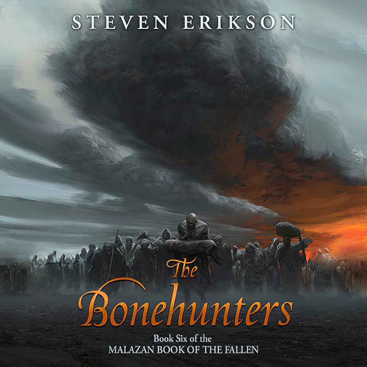 Audiobook cover for Bonehunters: a tale of the Malazan book of the fallen