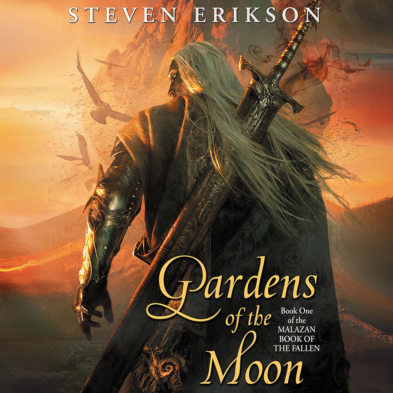 Audiobook cover for Gardens of the Moon
