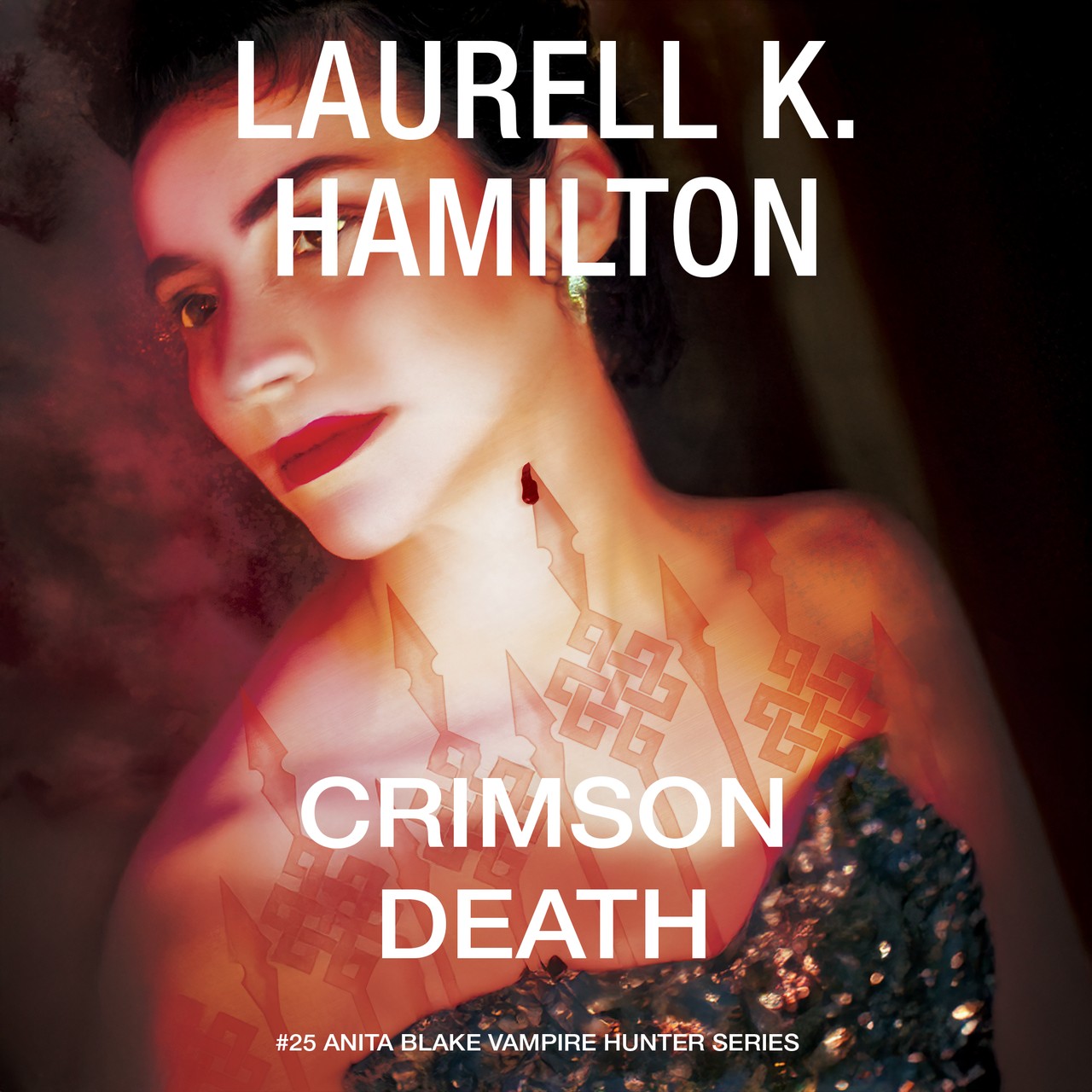 Audiobook cover for Crimson Death (Anita Blake, Vampire Hunter, Novels)