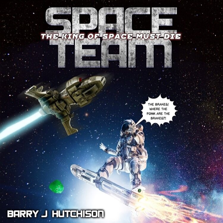 Audiobook cover for Space Team