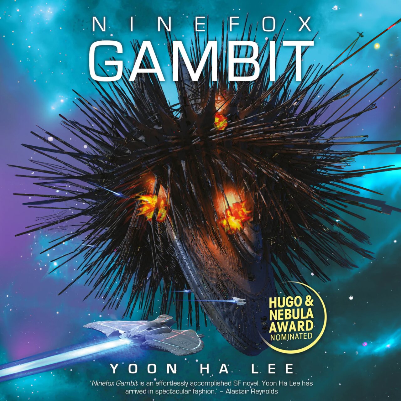 Audiobook cover for Ninefox Gambit