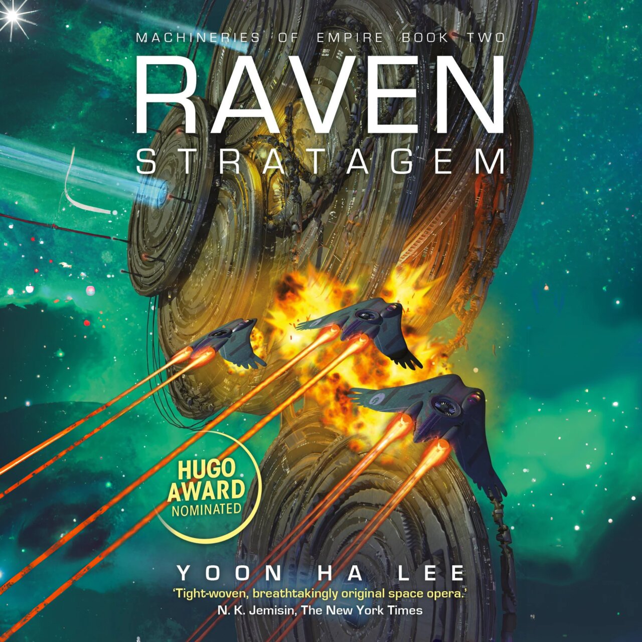 Audiobook cover for Raven Stratagem (Machineries of Empire)