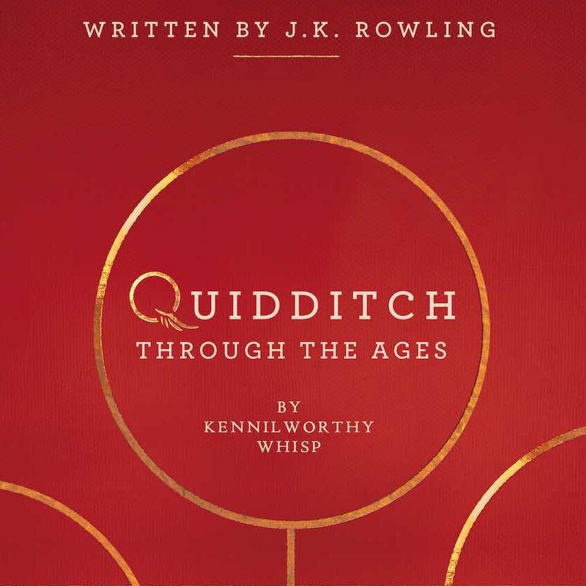 Audiobook cover for Quidditch Through the Ages by Kennilworthy Whisp (2002, Hardcover, Prebound)