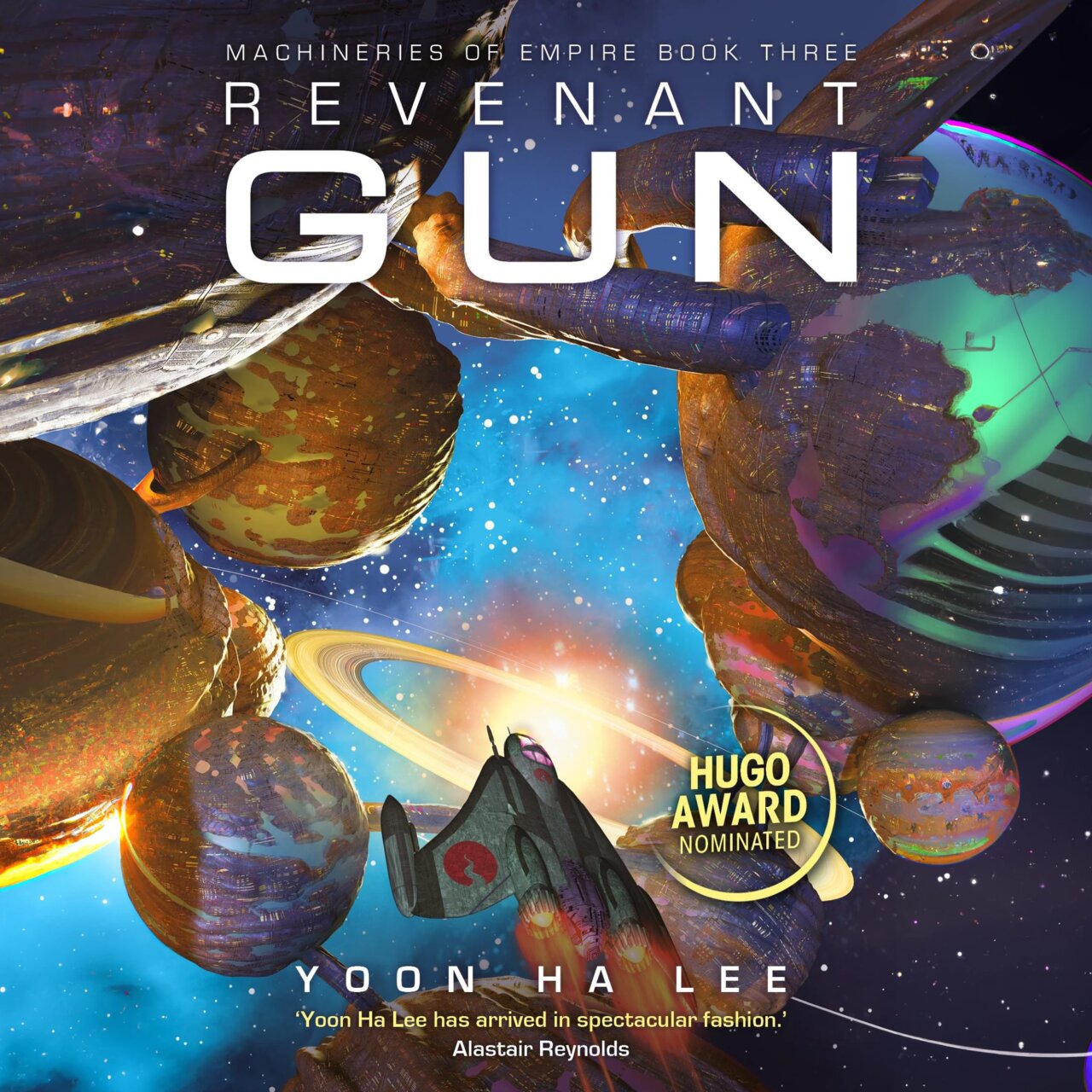 Audiobook cover for Revenant Gun