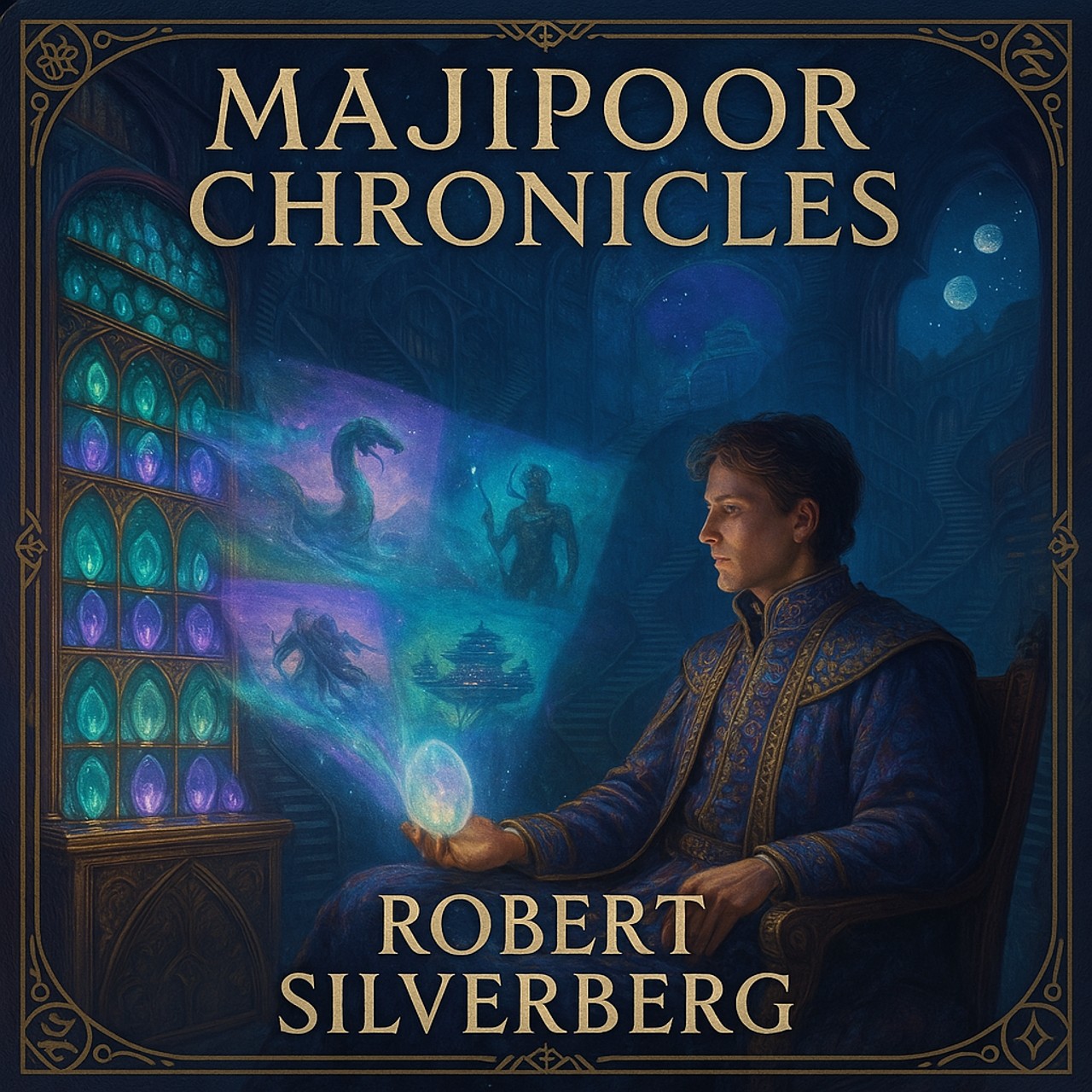 Audiobook cover for Majipoor Chronicles