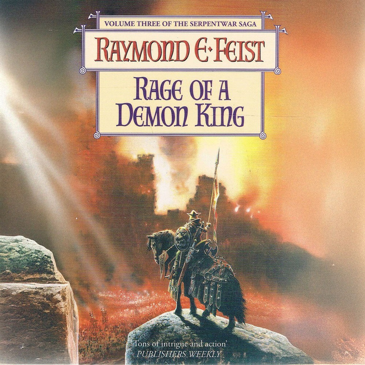 Audiobook cover for Rage of a Demon King