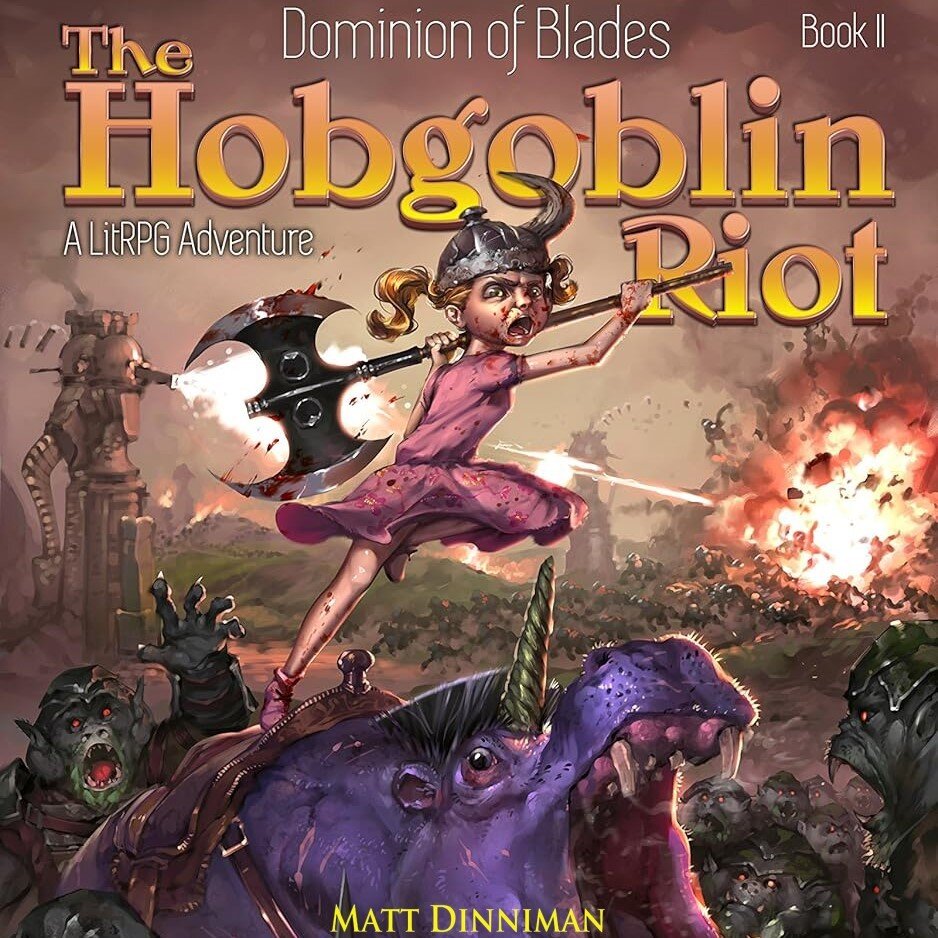 Audiobook cover for The Hobgoblin Riot : Dominion of Blades Book 2