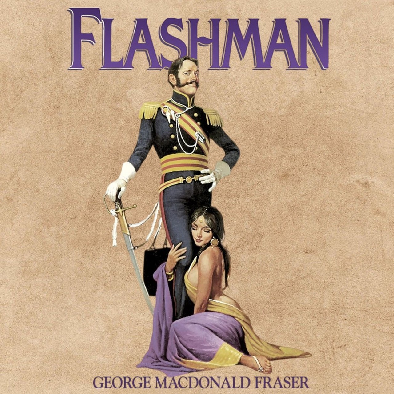 Audiobook cover for Flash for freedom! from the Flashman papers, 1848-1849: edited and arranged by George MacDonald Fraser.