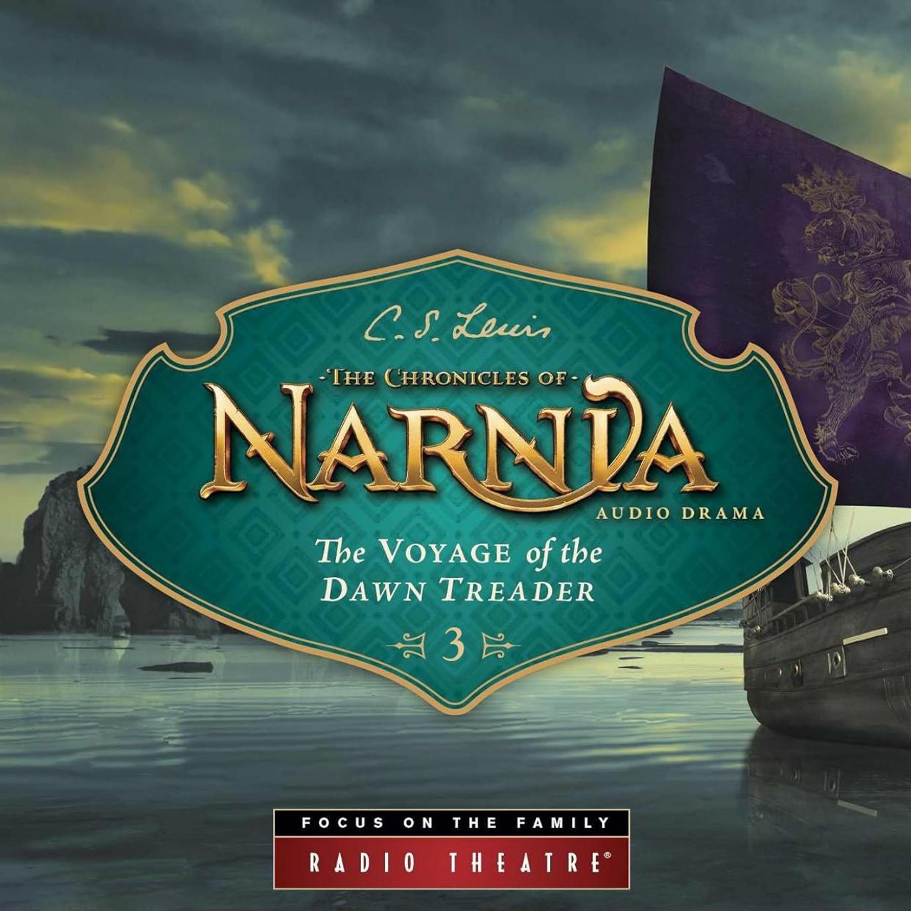 Audiobook cover for The Voyage of the Dawn Treader