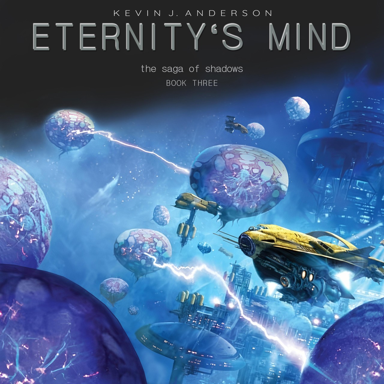 Audiobook cover for Eternity's Mind: The Saga of Shadows, Book Three