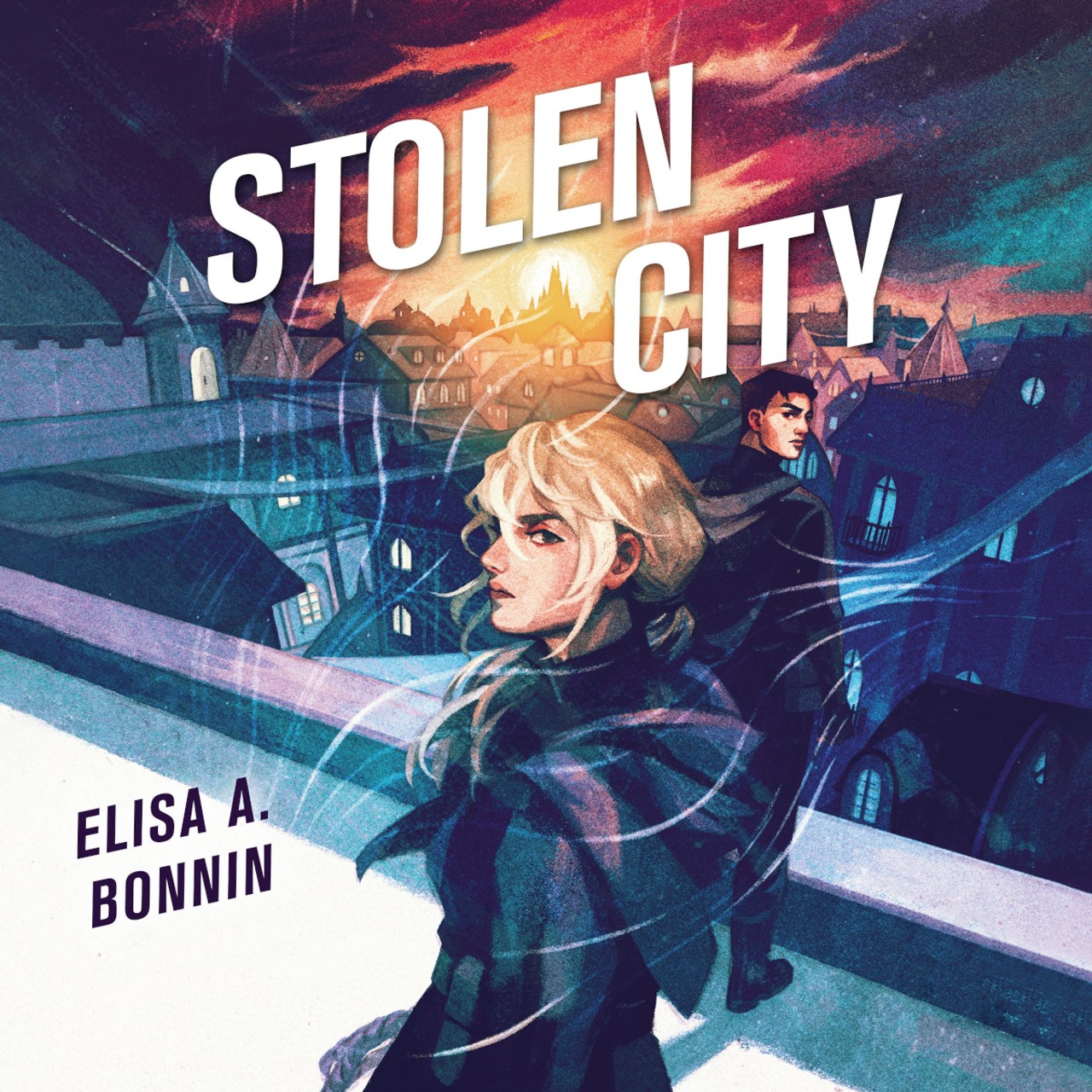 Audiobook cover for Stolen City