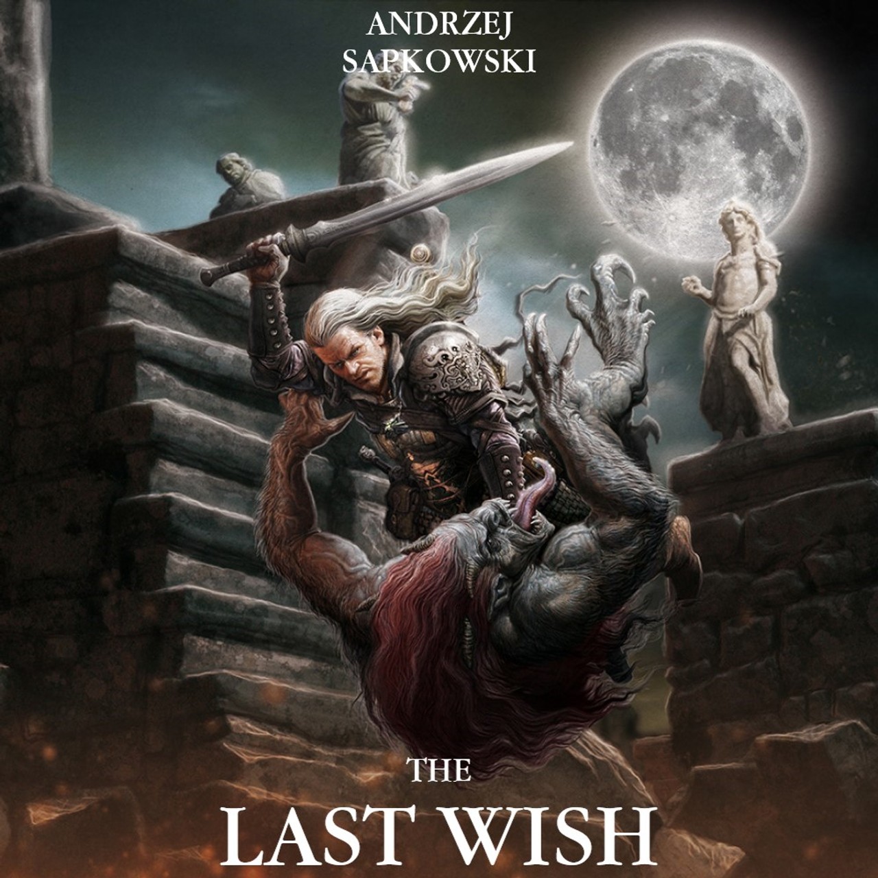 Audiobook cover for Witcher Saga,8 Books Collection Set,the Last Wish