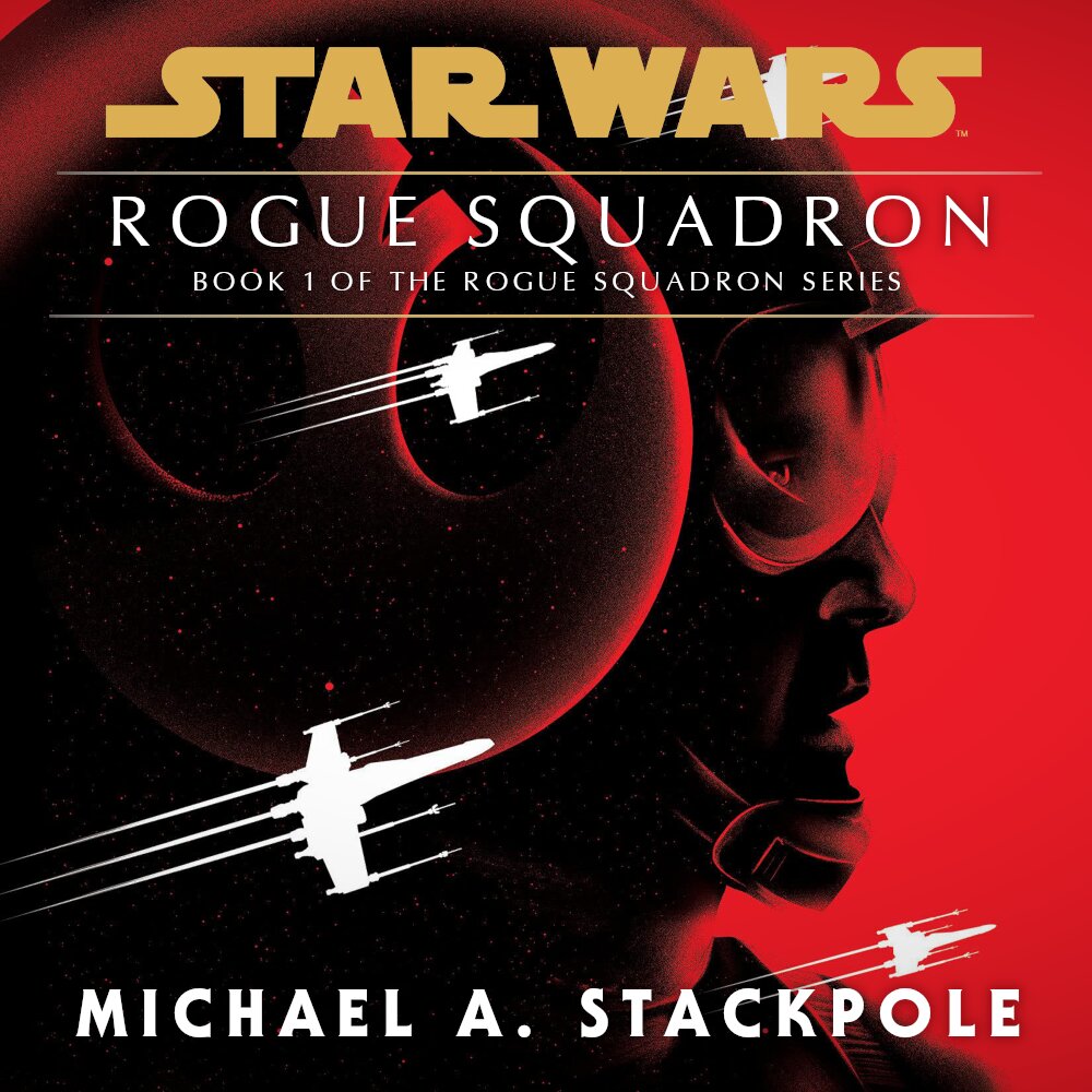 Audiobook cover for Star Wars: Rogue Squadron