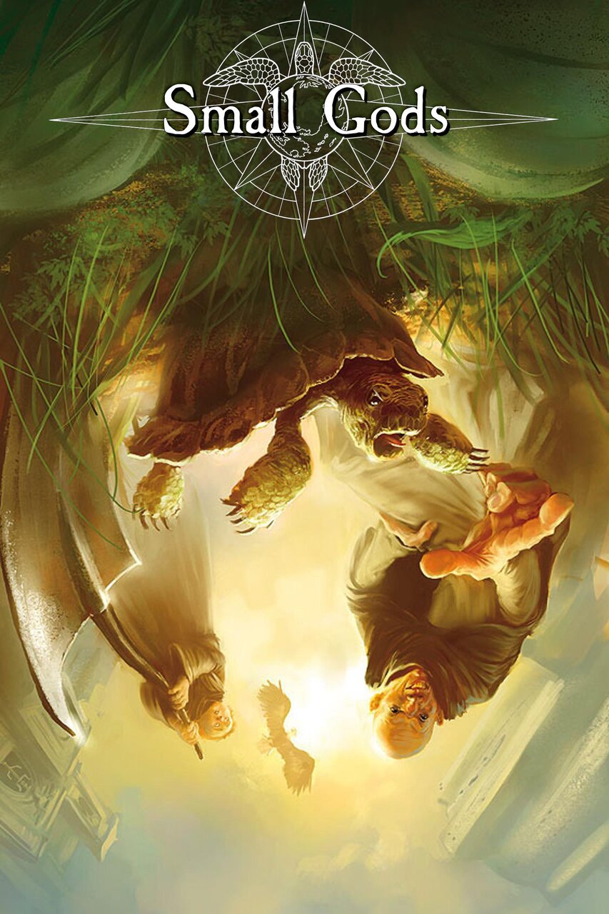 Audiobook cover for Small Gods