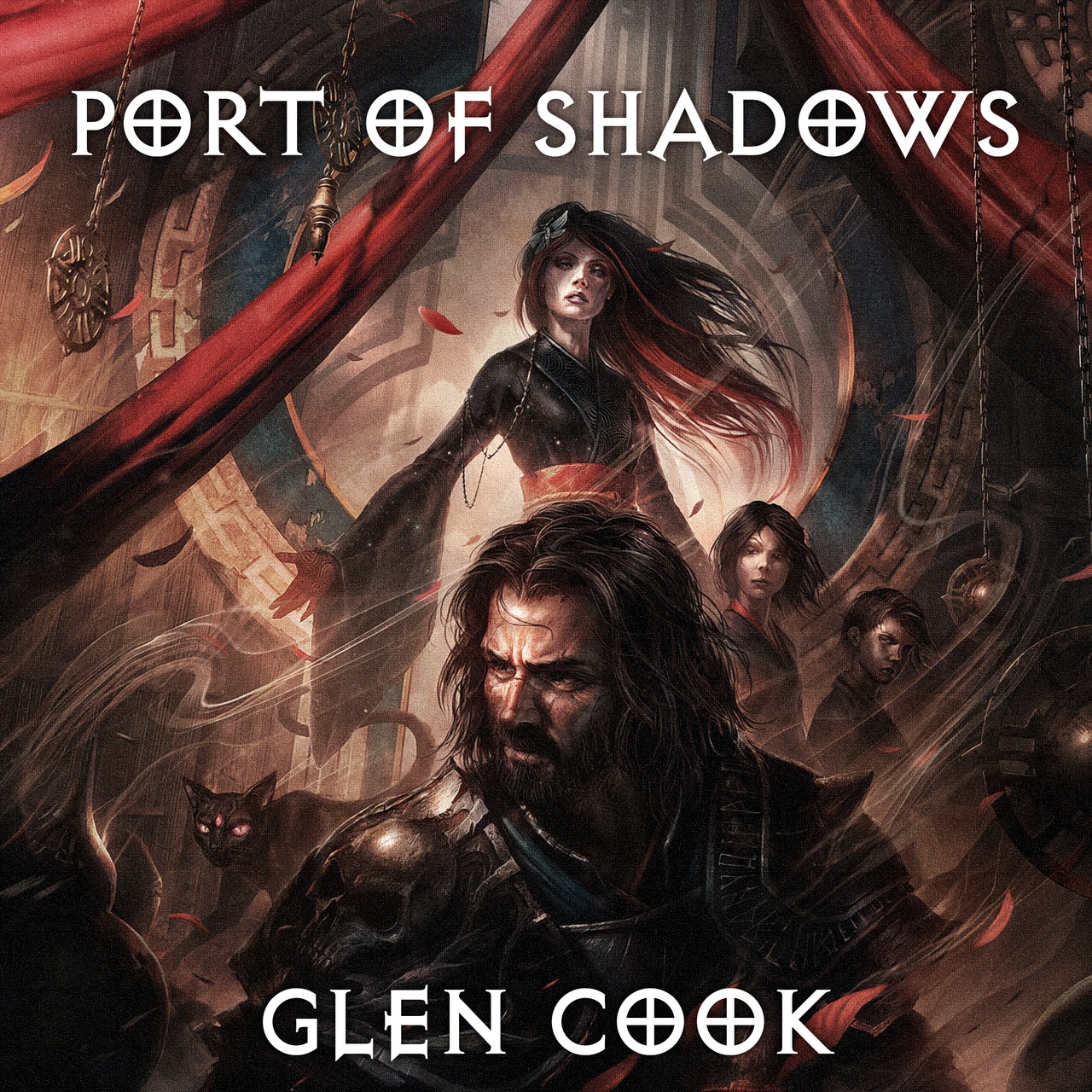Audiobook cover for Port of Shadows: A Chronicle of the Black Company