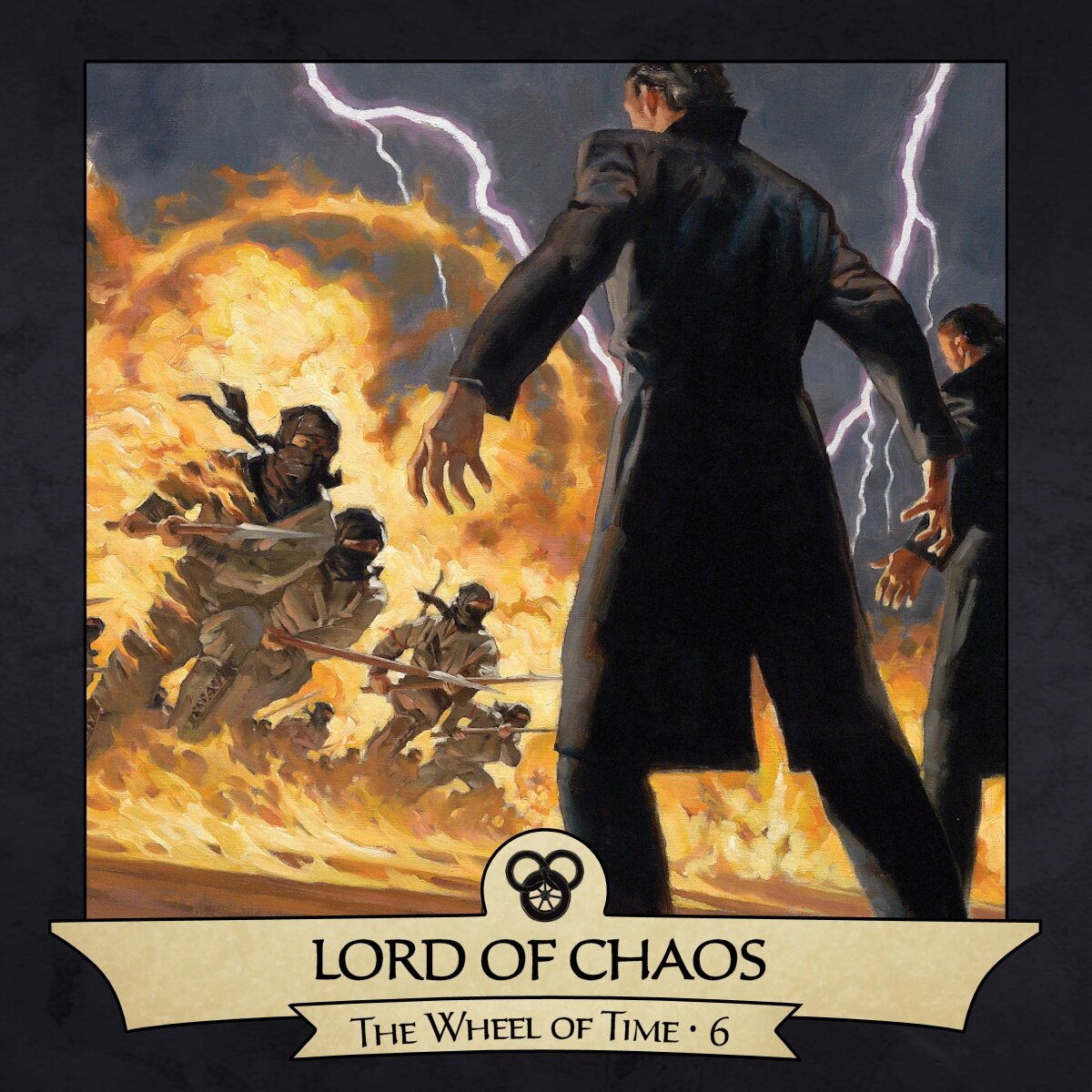 Audiobook cover for Lord of Chaos: (The Wheel of Time, Book 6)