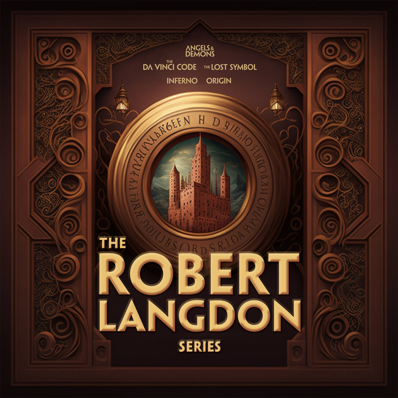 Audiobook cover for Robert Langdon Thrillers