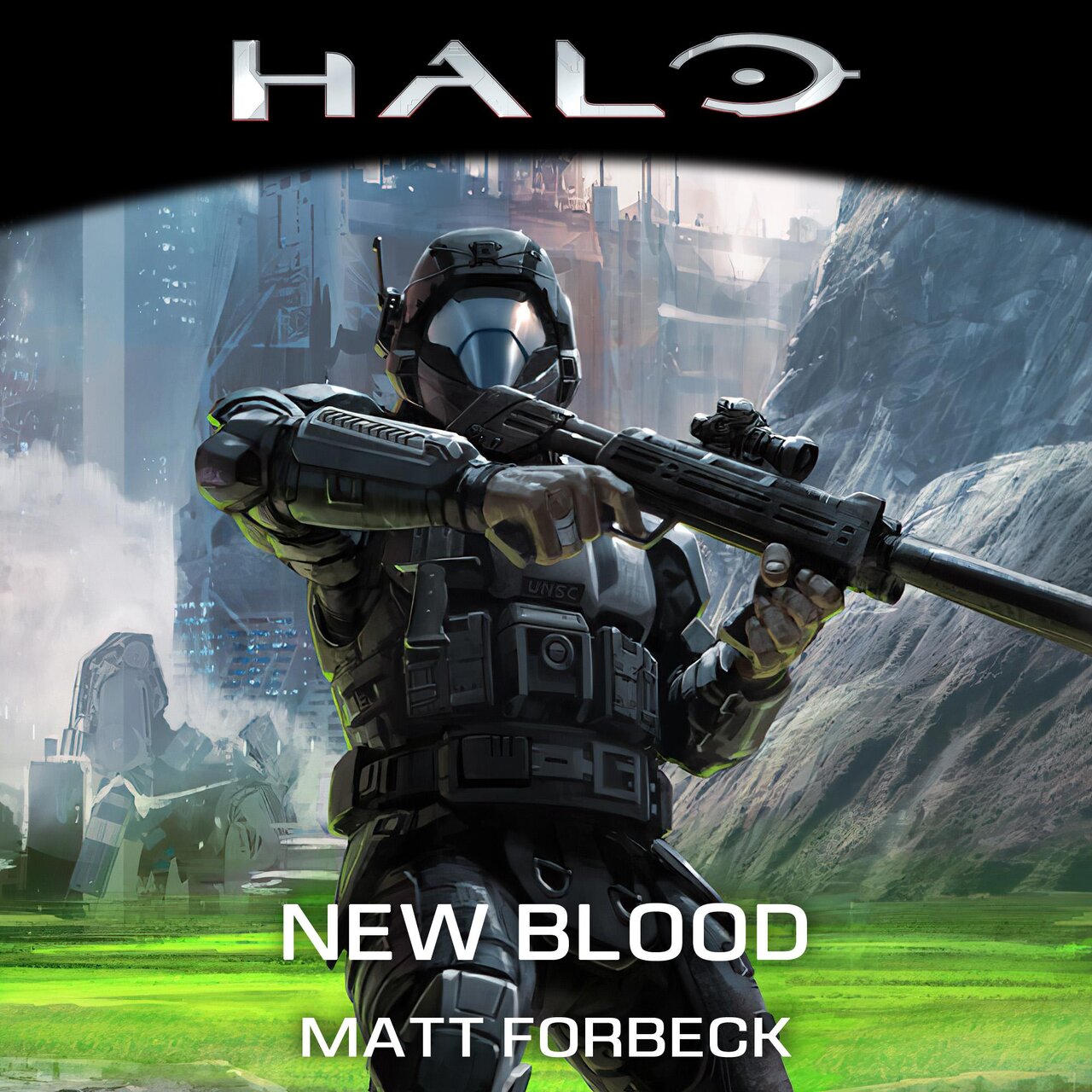 Audiobook cover for Halo