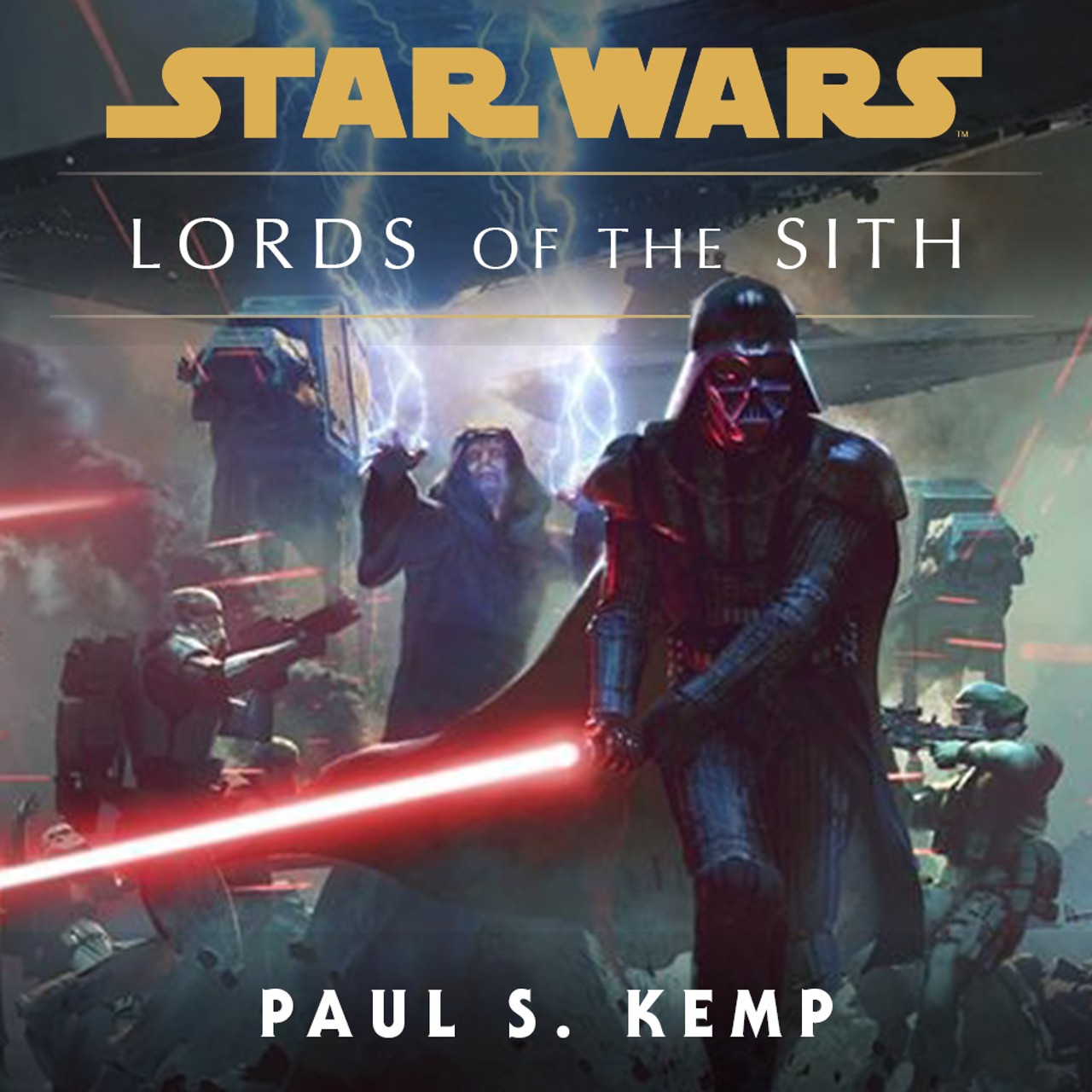 Audiobook cover for Star Wars - Lords of the Sith
