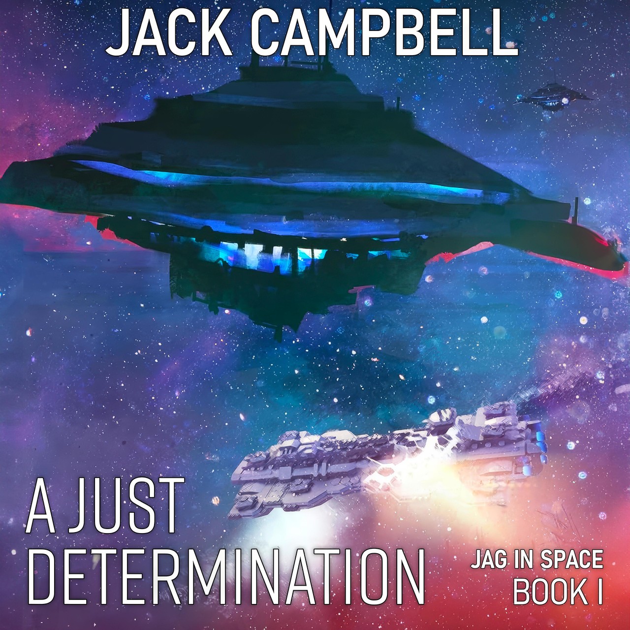 Audiobook cover for A Just Determination