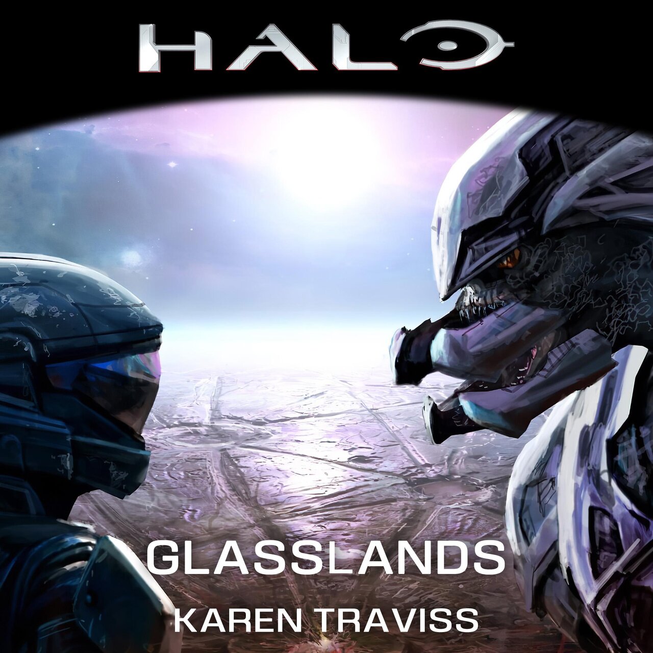 Audiobook cover for Halo : Glasslands