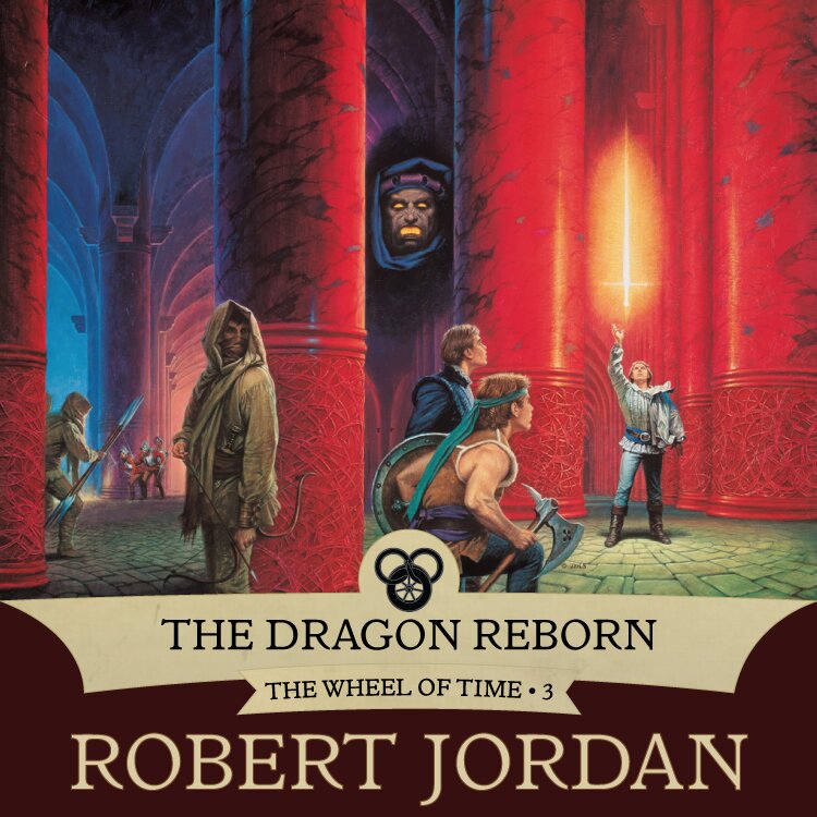 Audiobook cover for The Dragon Reborn (The Wheel of Time, Book 3)
