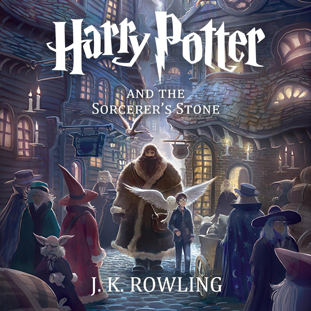 Audiobook cover for Harry Potter and the Philosopher's Stone