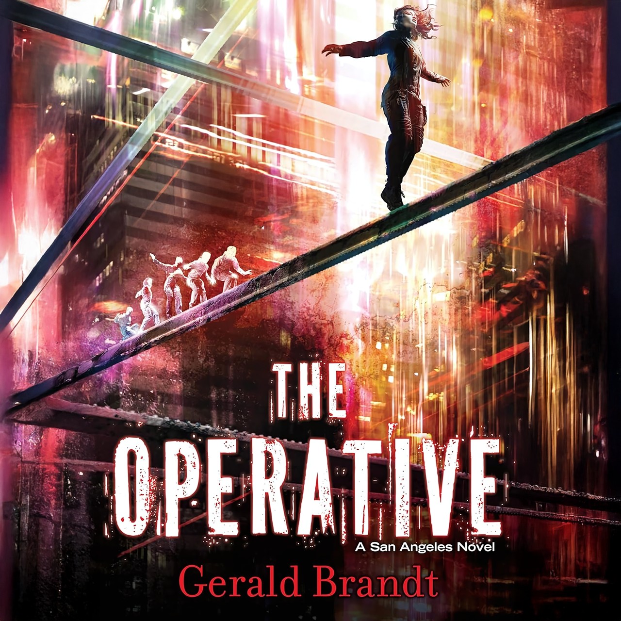 Audiobook cover for The Operative