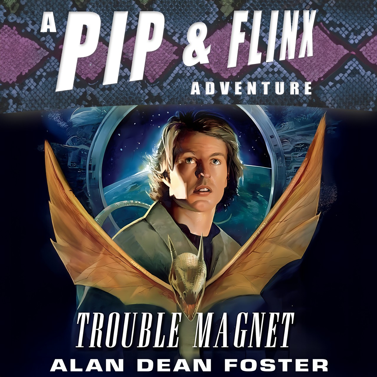 Audiobook cover for Trouble Magnet