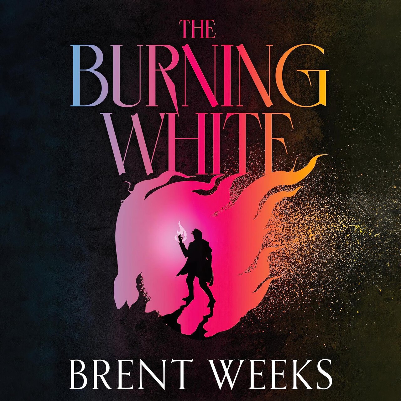 Audiobook cover for The Burning White