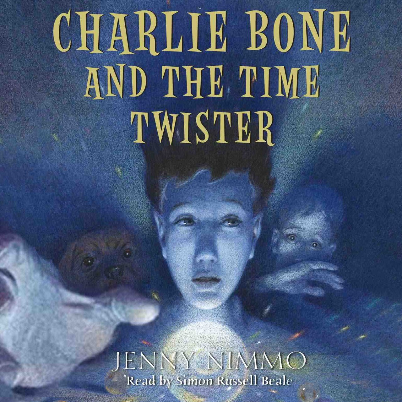 Audiobook cover for Charlie Bone and the time twister