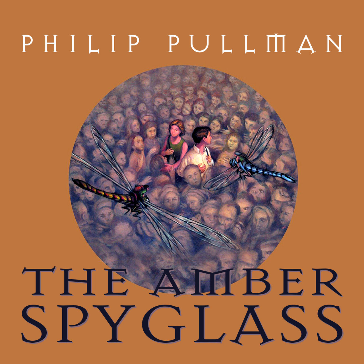 Audiobook cover for The Amber Spyglass