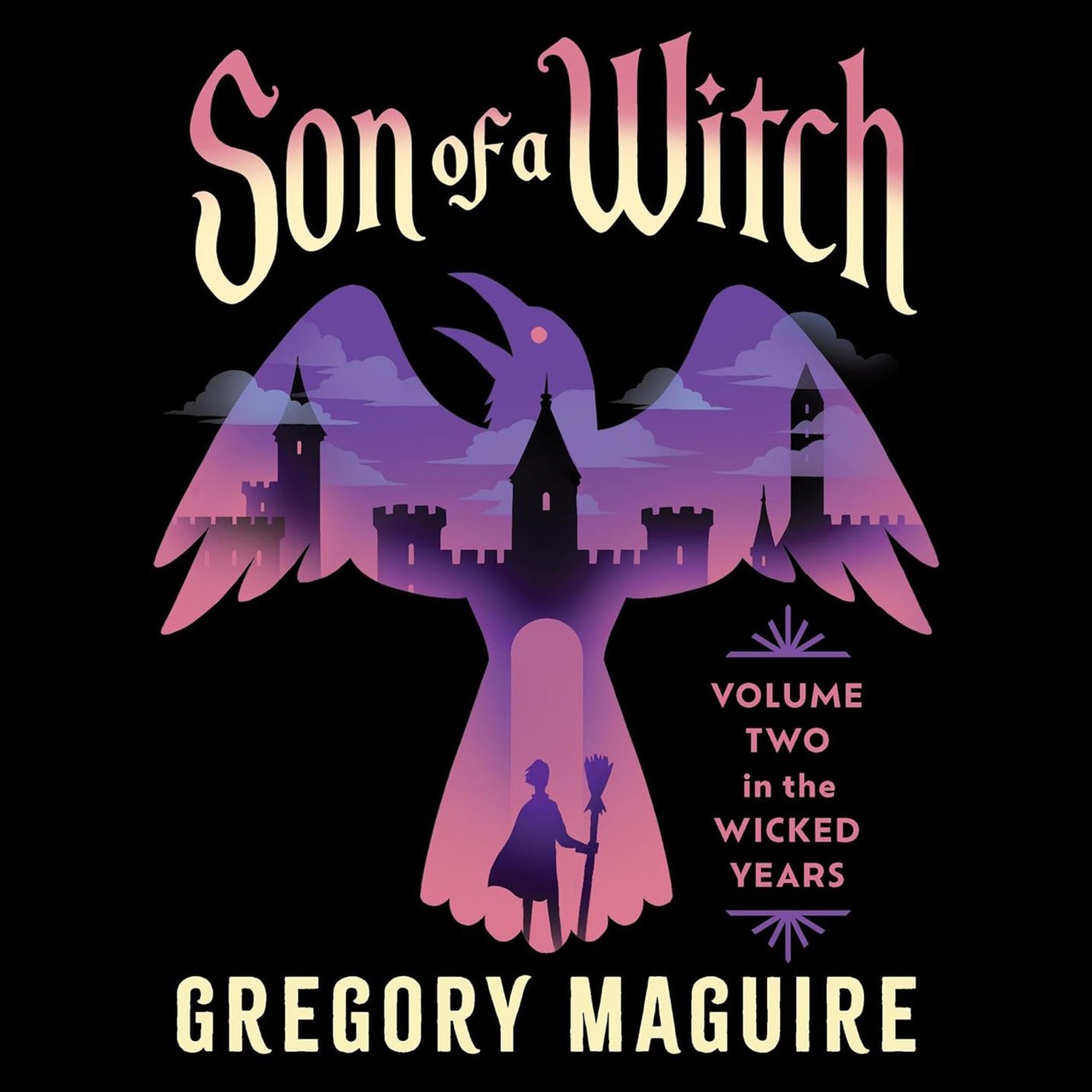 Audiobook cover for Son of a Witch: Volume Two of the Wicked Years
