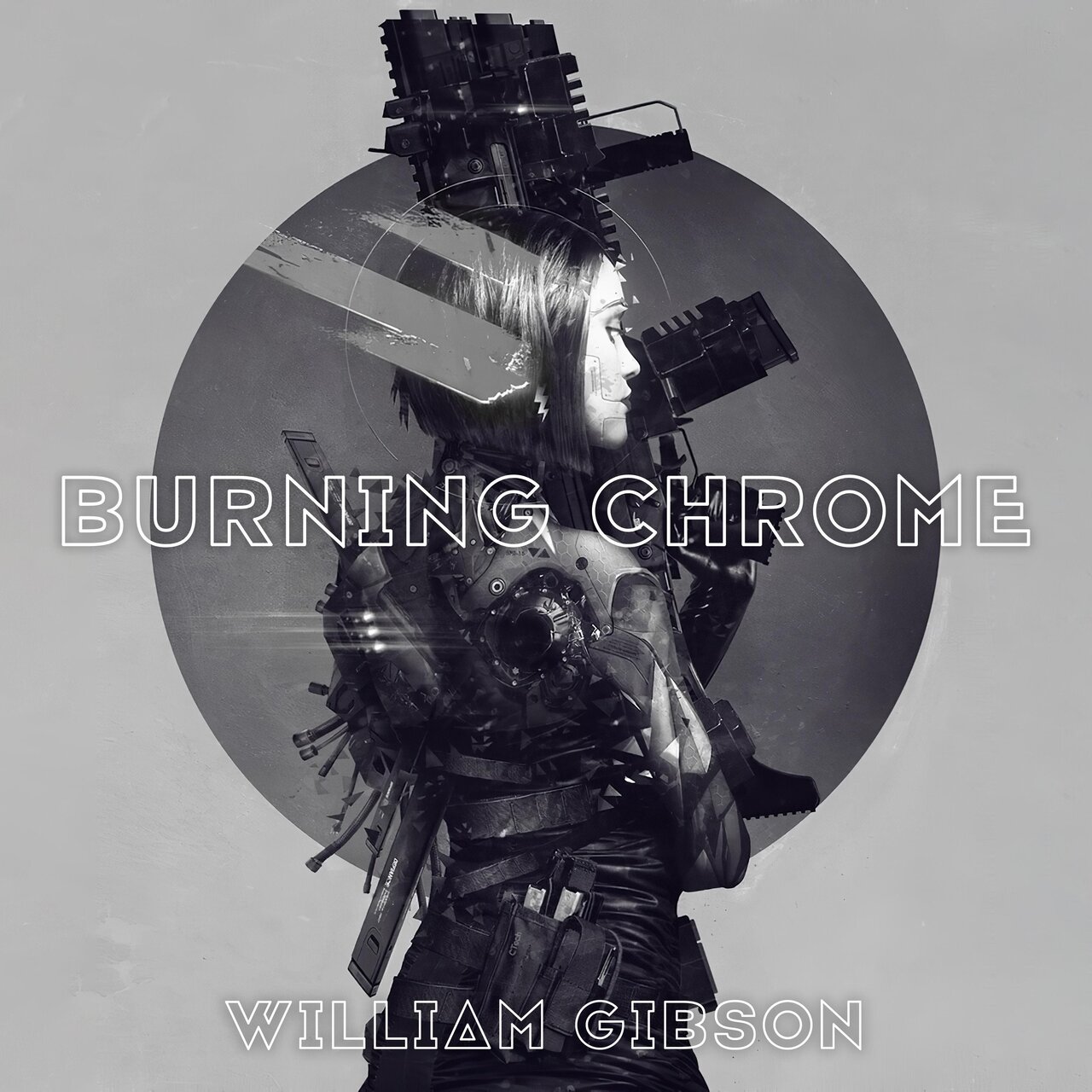 Audiobook cover for Burning Chrome