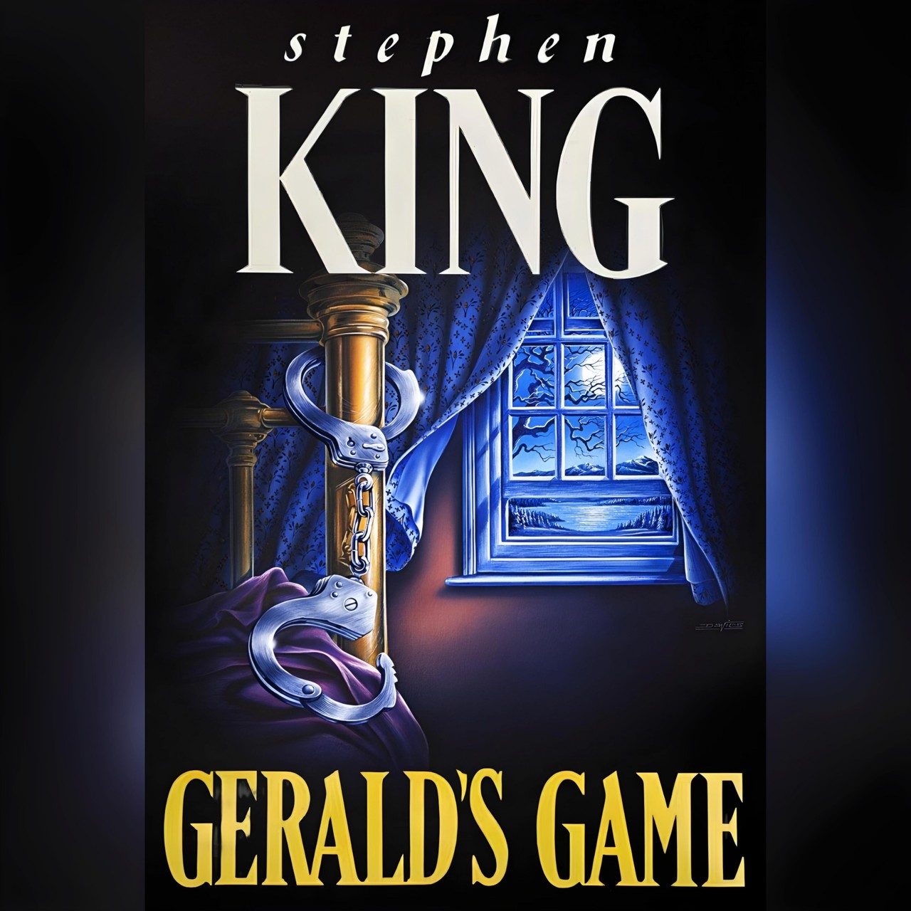 Audiobook cover for Gerald's Game