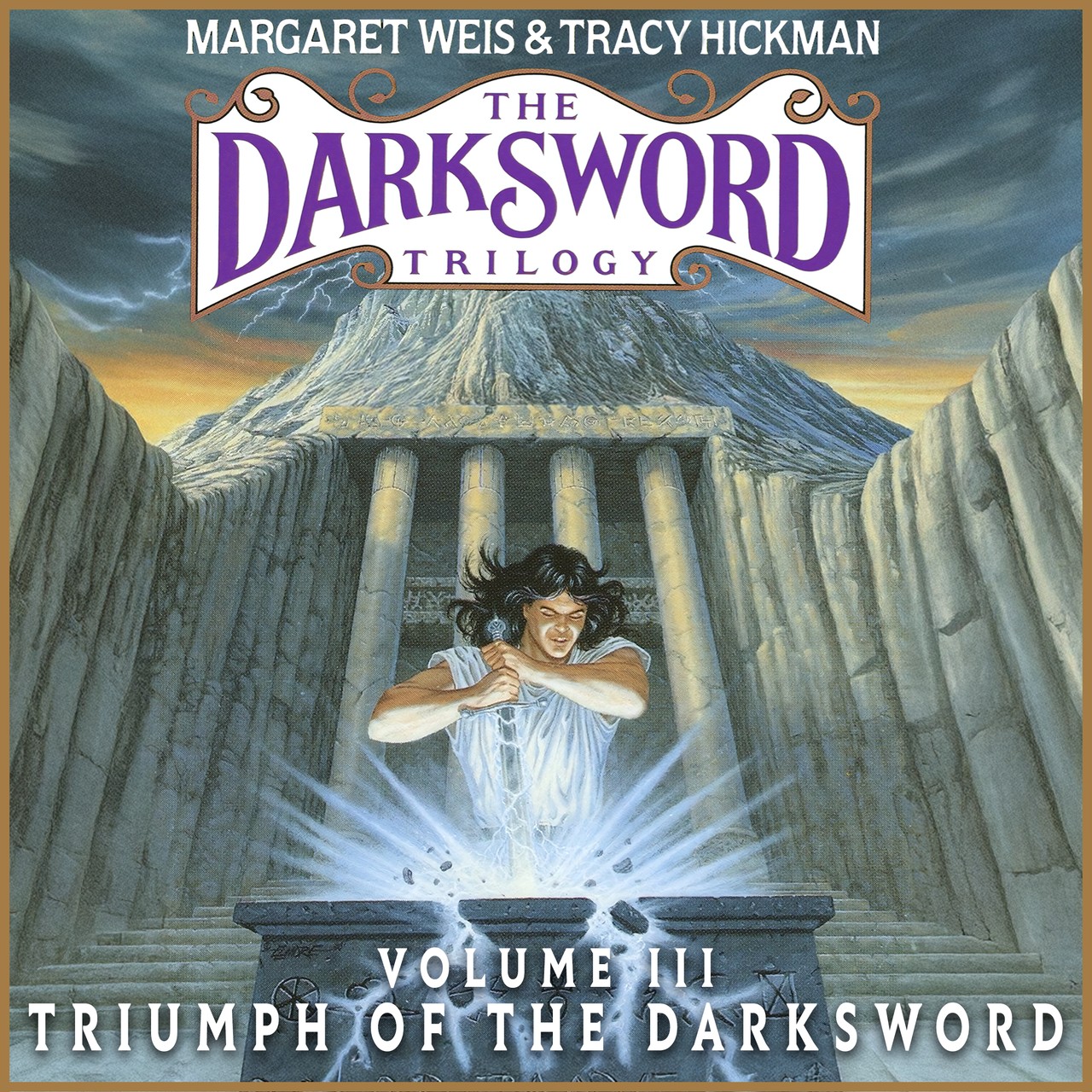 Audiobook cover for Triumph of the Darksword