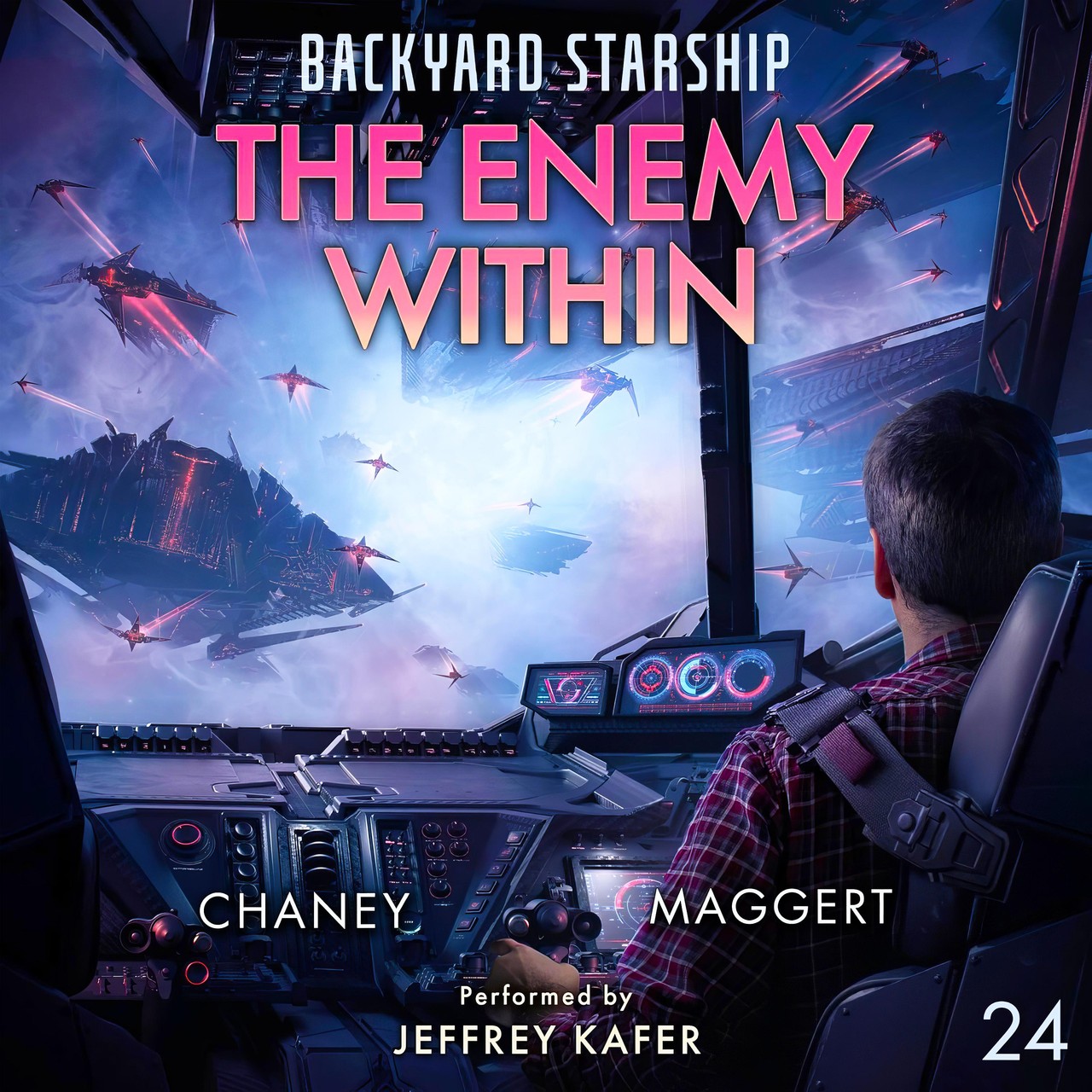 Audiobook cover for The Enemy Within (Mission Earth Series, Vol 3)