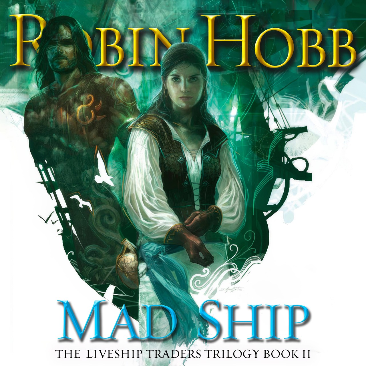 Audiobook cover for Mad Ship