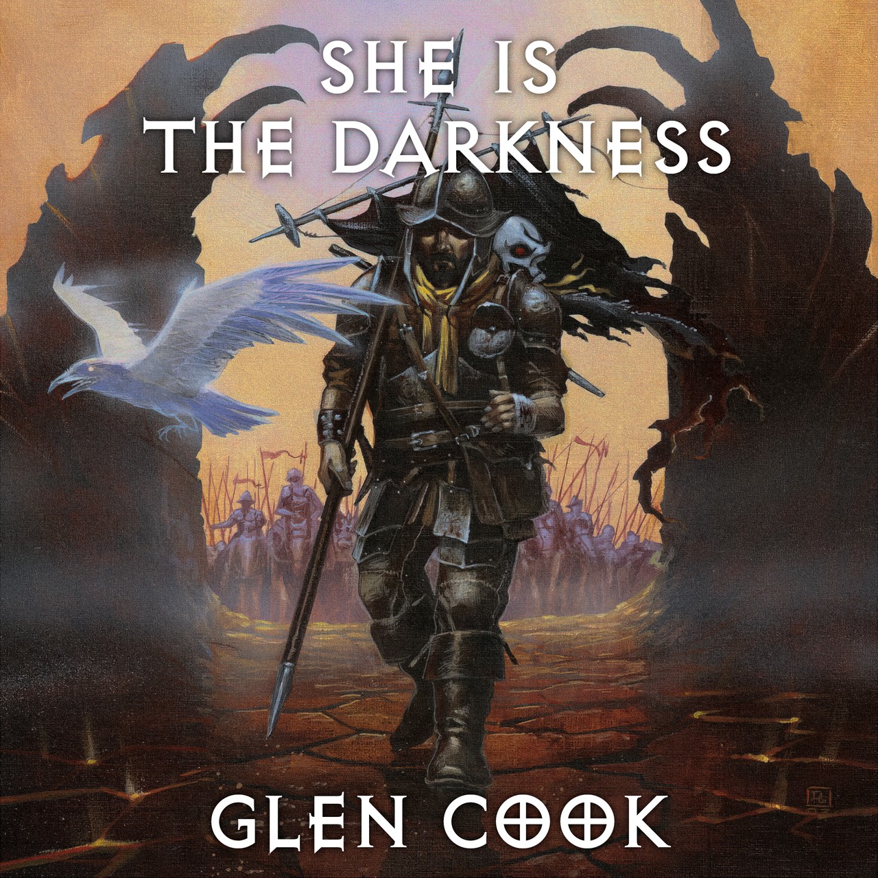Audiobook cover for She Is the Darkness