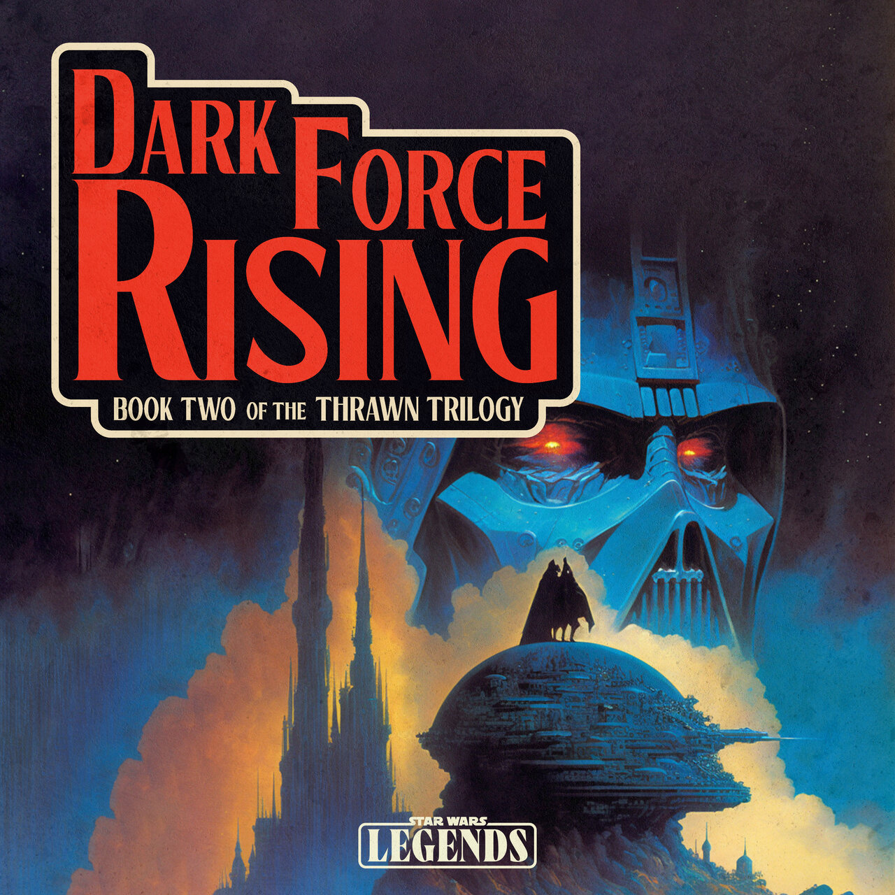 Audiobook cover for Star Wars - Thrawn Trilogy - Dark Force Rising